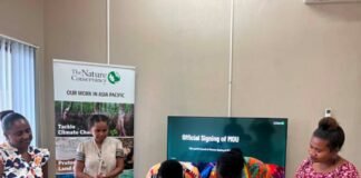 Guadalcanal Women Lead Conservation Partnership