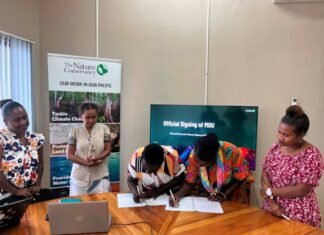 Guadalcanal Women Lead Conservation Partnership