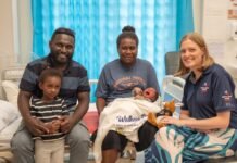First Baby Born After the Official Opening of the New Naha Birthing Centre