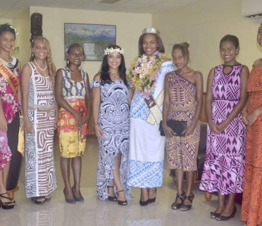 Miss Pacific Here To Support MSIP Contestants