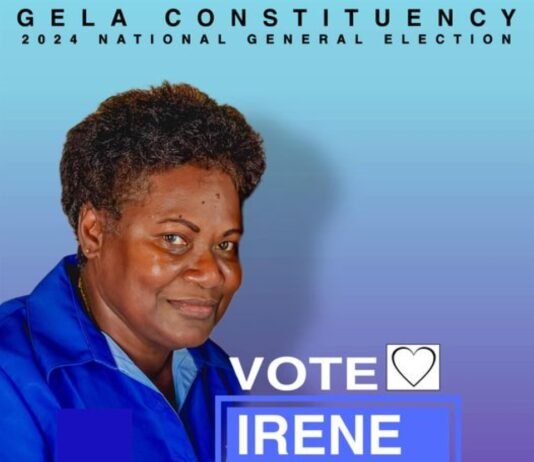 Candidate Irene Promises Change and Development for Ngella Constituency