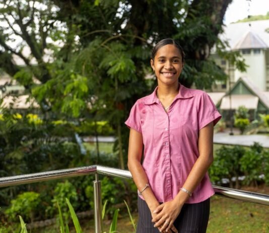 Fuaki Pursues Career Goal Through USP Studies