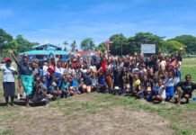ADF Women’s Futsal Team Visits St. Mary’s School Tanagai