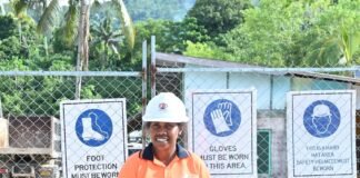 Woman Leads Safe Construction of Malu’u Market