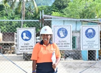 Woman Leads Safe Construction of Malu’u Market