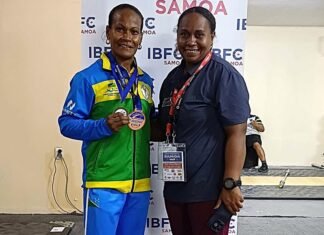 Wini Leads Solomon Islands with Medal Success in Samoa